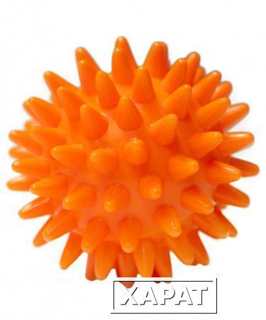 Фото Мяч массажный GB-601 6 см, оранжевый (78654)