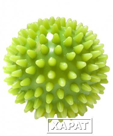 Фото Мяч массажный GB-601 7 см, зеленый (78655)