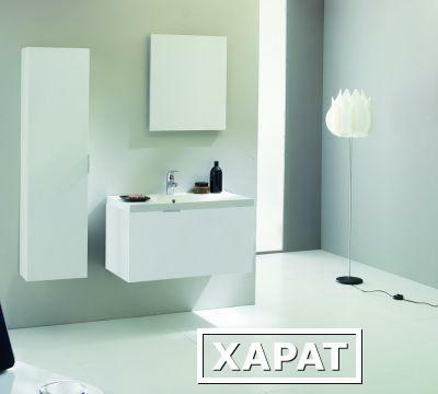 Фото JACOB DELAFON BLOG мебель для ванной EB294-N18 + EB291-00 + EB1151-NF, 60х46х45, белый | интернет-магазин сантехники Santehmag.ru