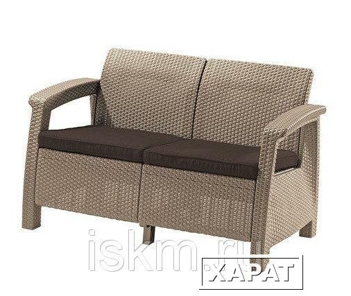 Фото Диван пластиковый CORFU LOVE SEAT