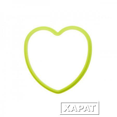 Фото Форма, силиконовая, сердце, 13 х 13 см, зеленая, PERFECTO LINEA (22-009413)