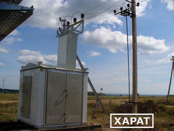 Фото Комплектная трансформаторная подстанция КТП наружней установки до 1000кВА