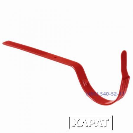 Фото Крепление водосточного желоба вертикальное RAL-3011 (красный) Ф-185мм