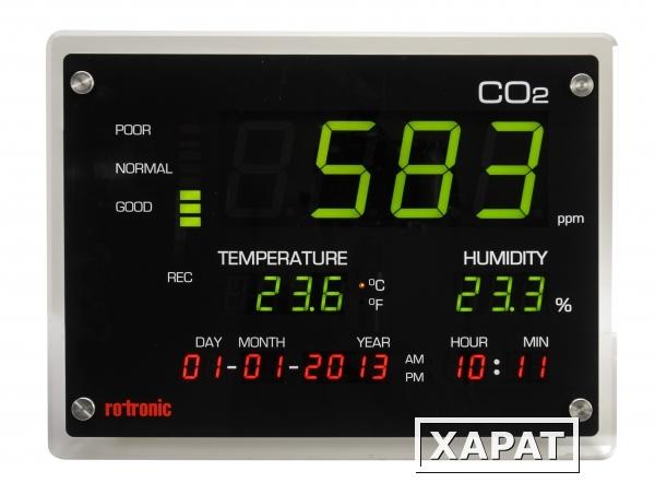 Фото Часы-регистратор Rotronic CO2-Display