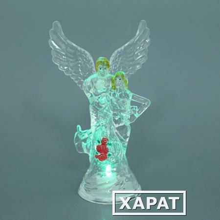 Фото Фигурка "ангелы" с подсветкой высота=14 см. Polite Crafts&amp;gifts (786-153)