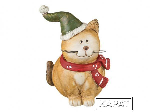 Фото Фигурка "кот" 8*8*12,5 см. Polite Crafts&amp;gifts (79-034)