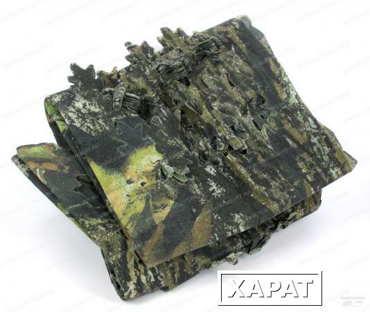 Фото Камуфляжная ткань 3D Mossy Oak для создания засидки Цвет Mossy Oak® Break-Up®