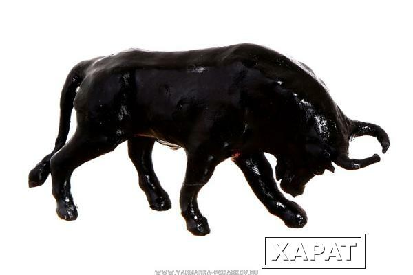 Фото Фигурка буйвол длина 19 см