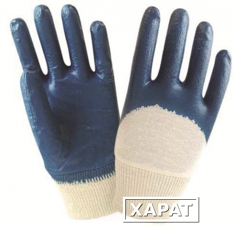 Фото Перчатки нитриловые с покрытием "Лайт" blue