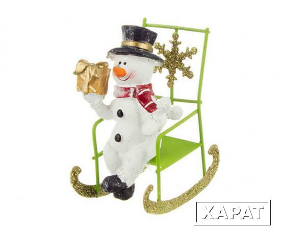 Фото Фигурка "снеговик" 7*5*8 см. без упаковки Polite Crafts&amp;gifts (156-255)
