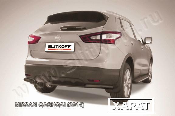 Фото Slitkoff Уголки d57 черные NISSAN QASHQAI (2014)