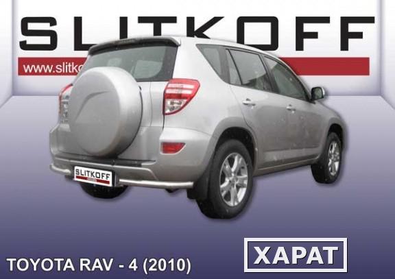 Фото Slitkoff Уголки d57 черные TOYOTA RAV-4 (2010)