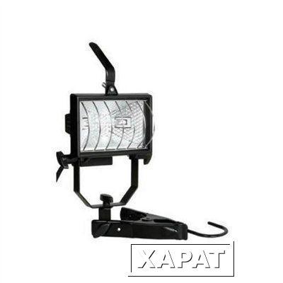 Фото Галогенный прожектор ИО150КЛ, 150Вт, IP54, цвет черный | арт. LPI04-1-0150-K02 | IEK