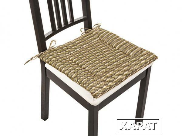 Фото Сиденье для стула "миссони беж", 40*40 см, 100% полиэстер Gree Textile (847-054)