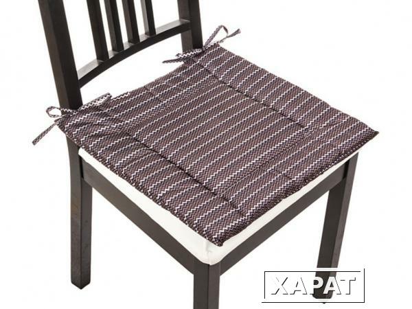 Фото Сиденье для стула "миссони серый", 40*40 см, 100% полиэстер Gree Textile (847-050)