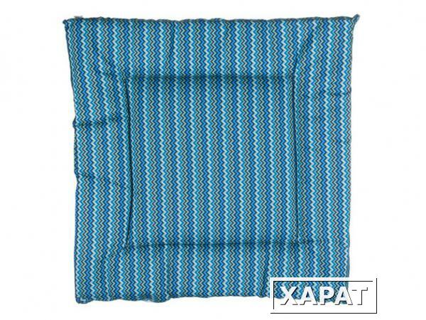 Фото Сиденье для стула " миссони синий ", 40*40 см,100% полиэстер Gree Textile (847-053)
