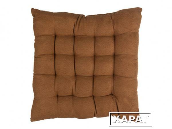 Фото Сиденье для стула " катрин коричневая ", 40*40 см,100% полиэстер Gree Textile (847-043)