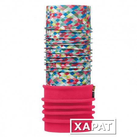 Фото Шарф BUFF JUNIOR POLAR BUFF PIERROT MULTI / PINK FLUOR