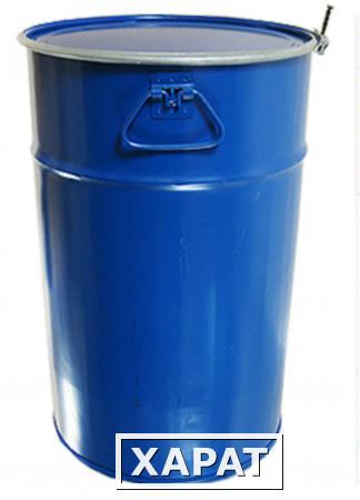 Фото Бочка Тара стальная с крышкой на обруч 50 литров