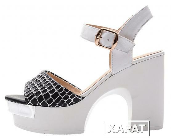Фото T&amp;Mates Women's New Platform Leather Fashion Summer Heels Pumps