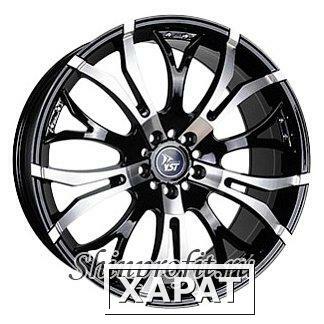 Фото YST X-21 9.5x20/5x114.3 D66.1 ET50 BKF