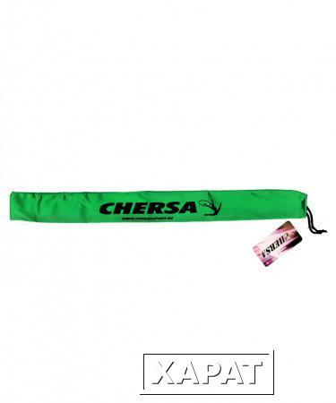 Фото Чехол для палочки с лентой, зеленый (82324)