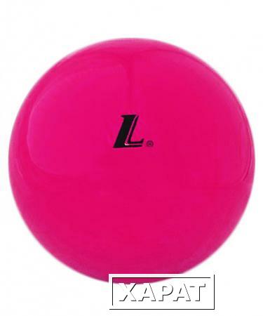 Фото Мяч для художественной гимнастики 18 см, SH5012, розовый глянцевый (85671)