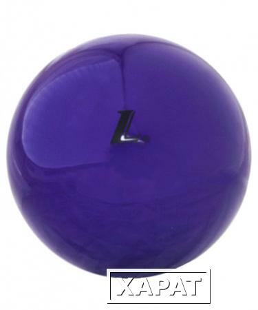 Фото Мяч для художественной гимнастики 15 см, D15, фиолетовый глянцевый (85675)