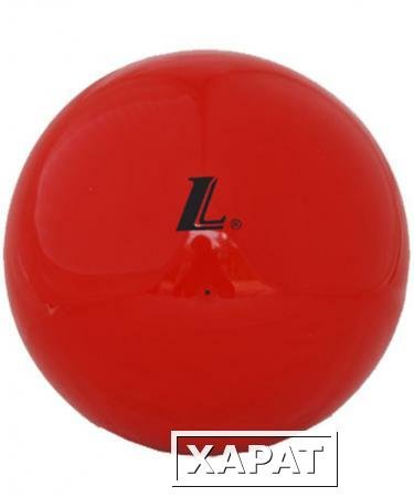 Фото Мяч для художественной гимнастики 18 см, SH5012, красный глянцевый (154437)