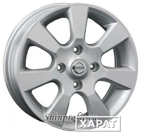 Фото Replica NS23 5.5x15/4x114.3 d66.1 ET40 Silver