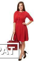 Фото Платье 2-013Д. Красный 46 размер