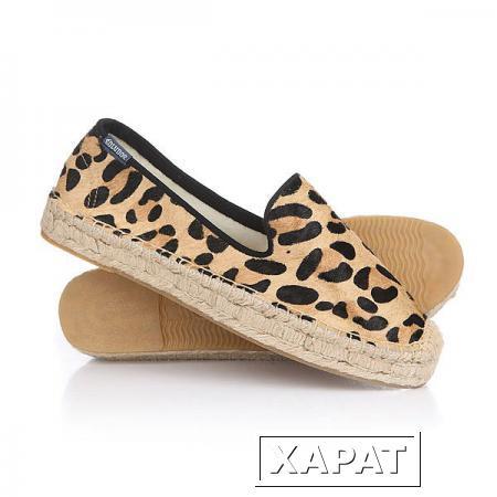 Фото Эспадрильи женские Soludos Smoking Slipper Fashion Leopard Print