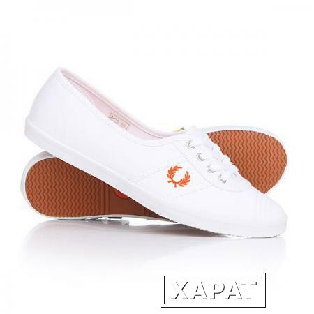 Фото Балетки женские Fred Perry Aubrey Canvas White