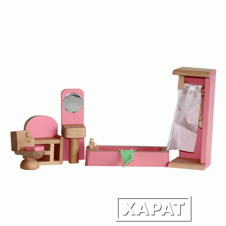 Фото Набор мебели для кукол "Ванная комната"