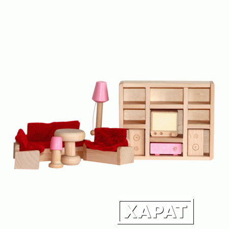 Фото Набор мебели для кукол "Комната отдыха"