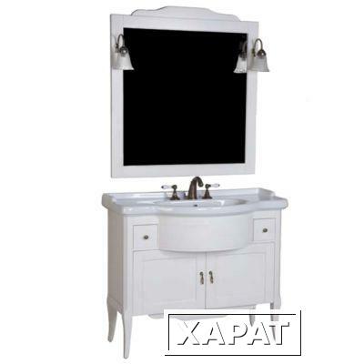 Фото Il Tempo Del Комплект мебели для ванной комнаты на 100 см (цвет Velluto Bianco - бархатный белый)