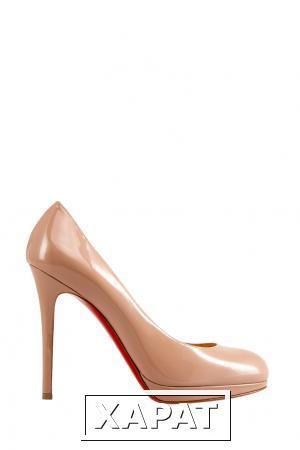 Фото Christian Louboutin Туфли из лакированной кожи New Simple Pump 120