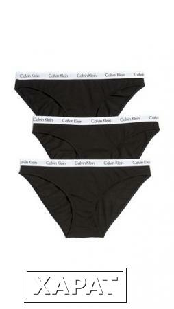Фото Calvin Klein Underwear Комплект из трех пар трусиков-бикини Carousel