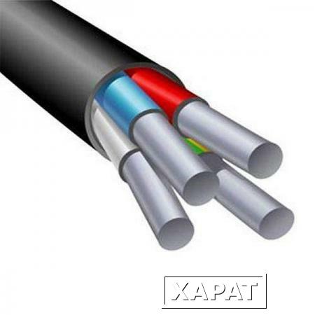 Фото Силовой алюминиевый кабель АВВГ 4х25-ок-0.66 ТРТС однопроволочный|М00030 МАГНА
