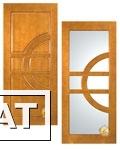 Фото Межкомнатная филенчатая дверь из массива сосны "Евро"