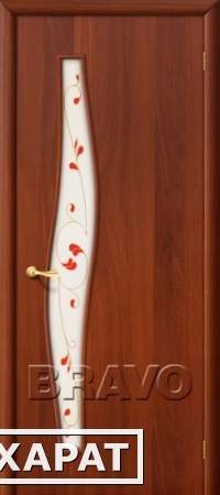 Фото Двери ламинированные 4с6п миланский орех, итальянский орех