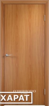 Фото Дверное полотно Верда 21-8 глухое ламинированное с притвором 2000x700 Бук