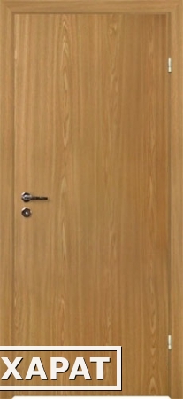 Фото Дверь ламинированная финская "Эконом" глухая, цвет дуб