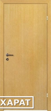Фото Дверь ламинированная финская "Эконом" глухая, цвет бук