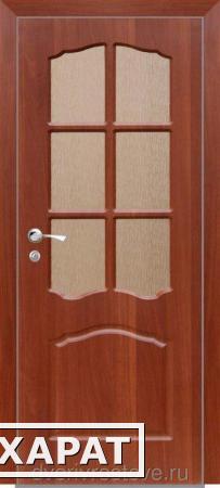 Фото Межкомнатная дверь пвх ДО Азалия Ниагара(Итальянский орех)