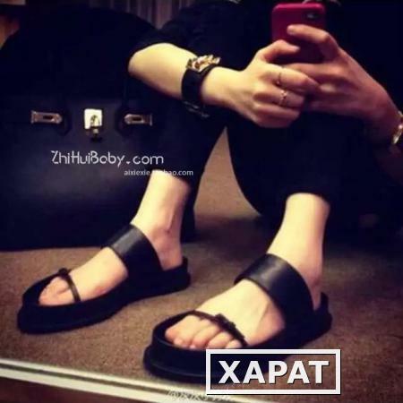 Фото Мудрость baby2016 летом новый сладкий римские сандалии плоские туфли случайные платформы пип ноги сандалии Женская обувь