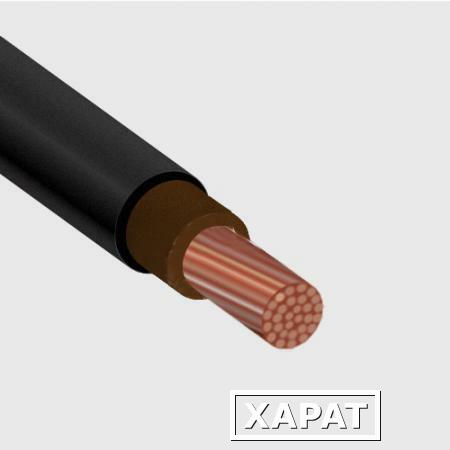 Фото Силовой медный гибкий кабель КГтп 1х16 0.380 ТРТС многопроволочный|73386 Ореол