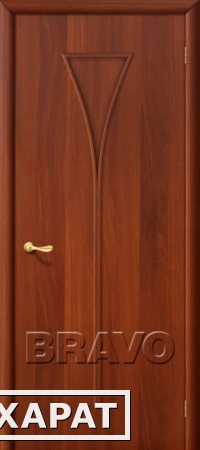 Фото Двери ламинированные 4с3, 4г3 миланский орех, итальянский орех