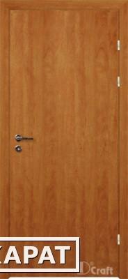 Фото Дверь ламинированная финская груша глухая