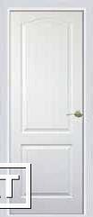 Фото Дверь межкомнатная Классик(беленный дуб), глухая, с рисунком
